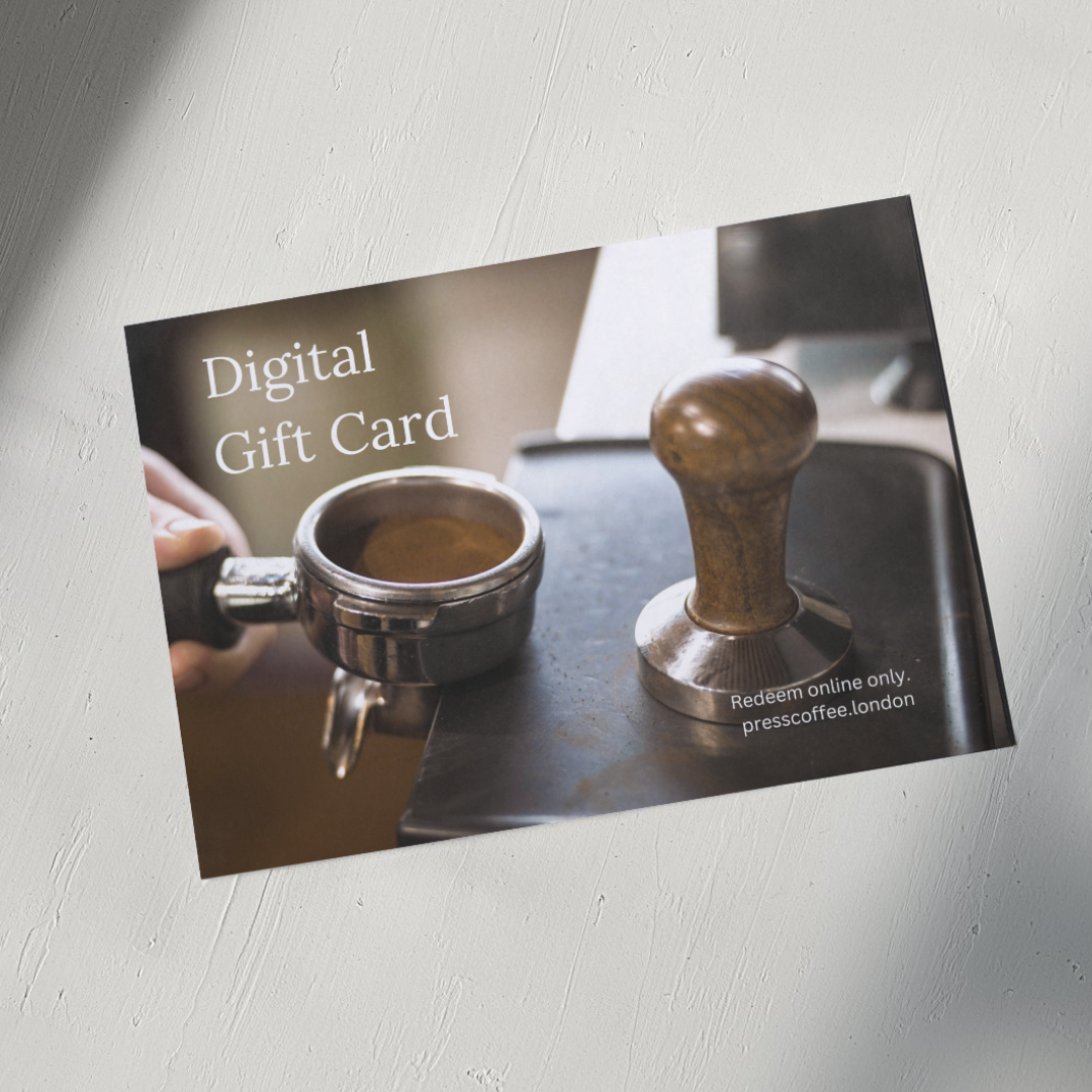 Press Coffee Digital Gift Card